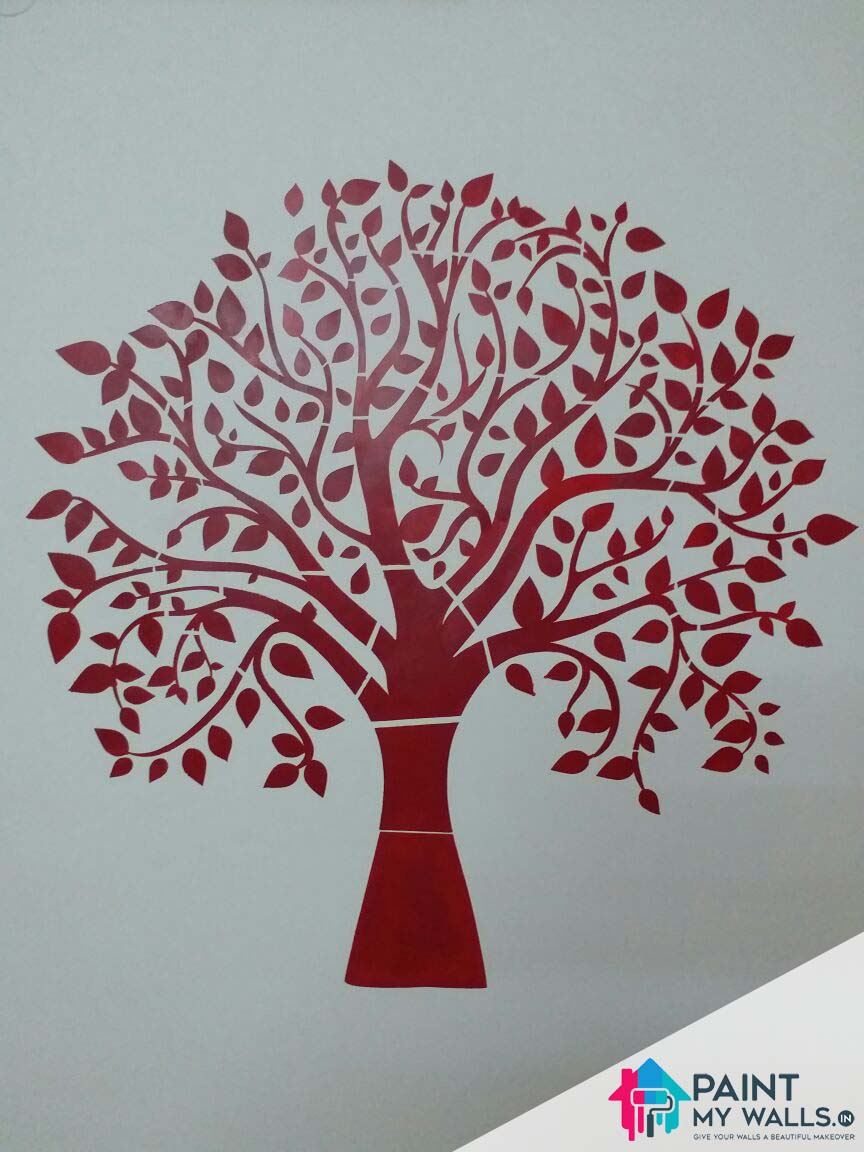 Stencils Painters Bangalore Mumbai Kochi Paintmywallsin