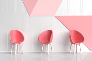designerwalls, pink wall painting, wall paint shades