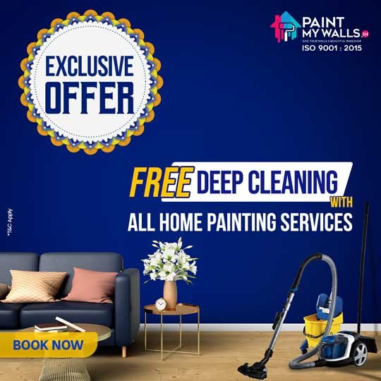 FREE DEEP CLEANING with Home Painting